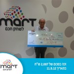 עוד זוכה מאושר - מנויי סמארט זוכים בגדול