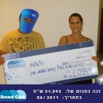 כשמשחקים חכם עם סמארט זוכים בענק - עוד זוכים מאושרים